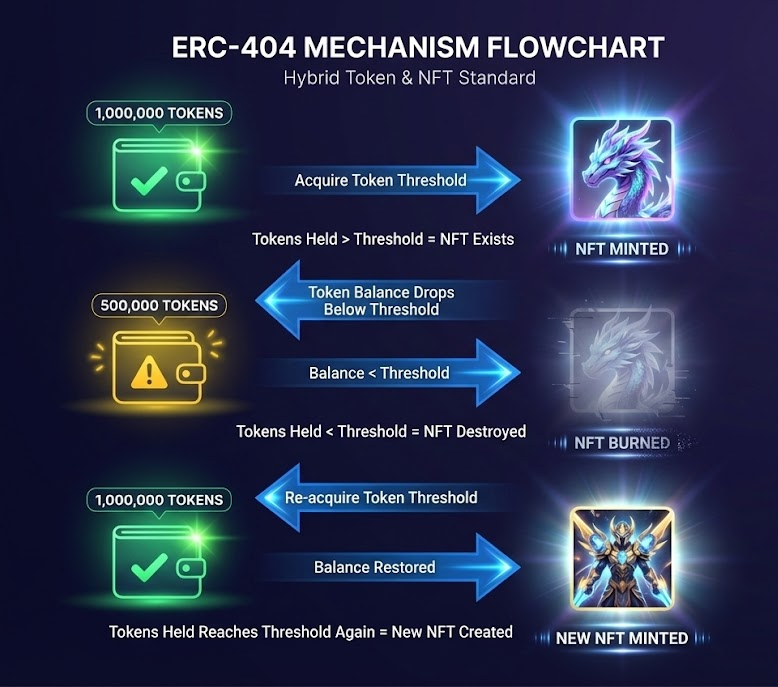 ERC-404 Flowchart